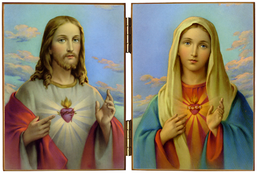 Coeur Sacré de Jésus et Coeur Immaculé de Marie