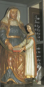 Sainte Anne et la sainte Vierge enfant