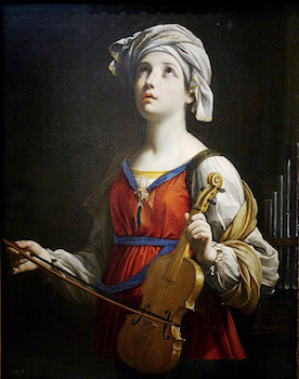 Sainte Cécile par Guido Reni