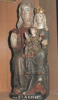 La sainte Parentée : Jésus, Marie et Anne