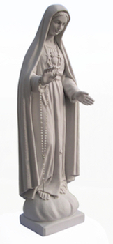 Statue de Notre-Dame du Rosaire