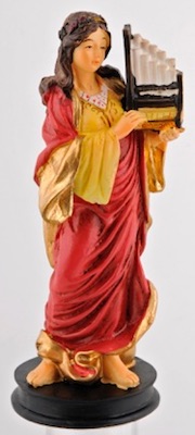 Statuette de Sainte Cécile