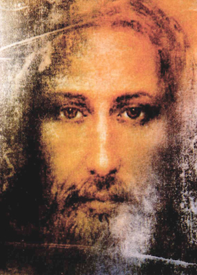 Visage de Jésus d'après le Saint-Suaire