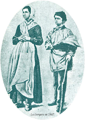Maximin et Mélanie, les voyants de la Salette