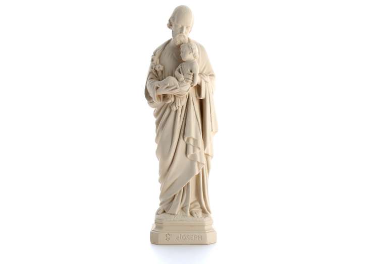 Statue de Saint Joseph et l'Enfant Jésus, 20 cm