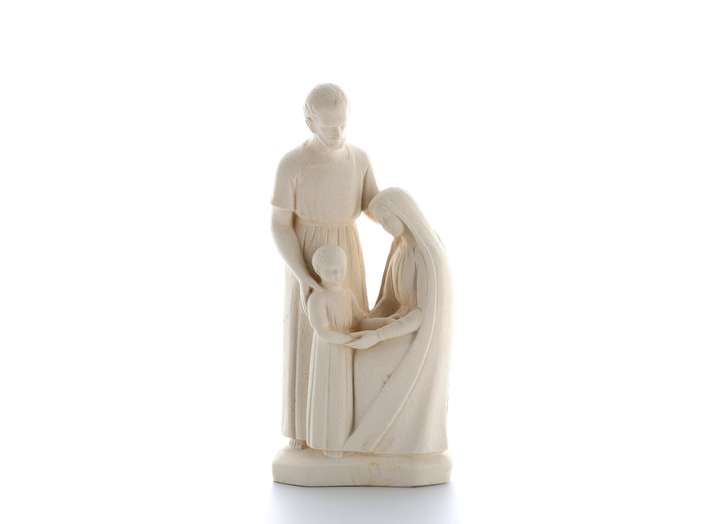 Statue de la sainte Famille, ton pierre