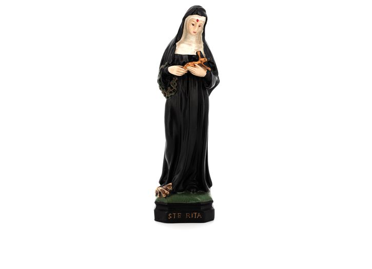 Standbeeld van de H. Rita van Cascia, 15 cm