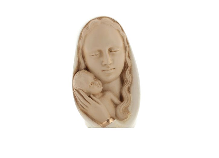Busto de la Virgen María, 12 cm