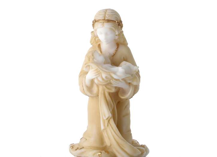 Virgin in prayer - 10.5 cm