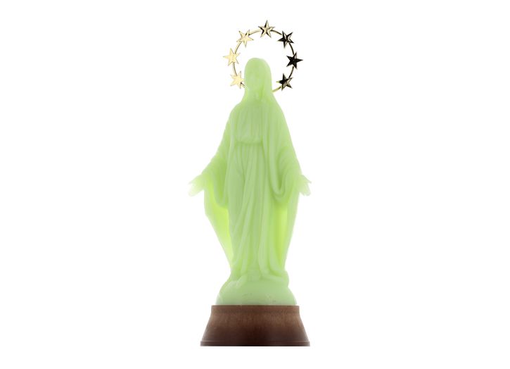 Statue of the Virgin Miraculous fluorescent, 30 cm
