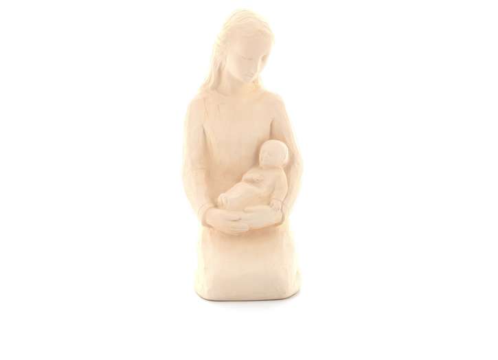 Standbeeld van Onze Lieve Vrouw van Verlating, 18 cm, kleur steen