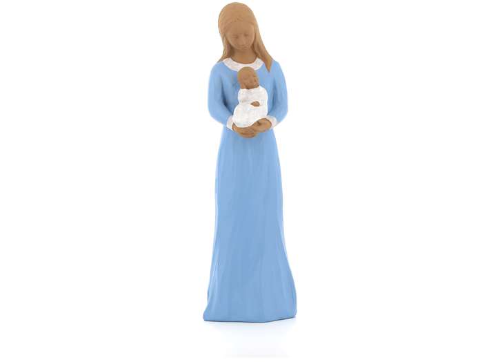 Statue de Notre-Dame de la Confiance, 26 cm, polychrome
