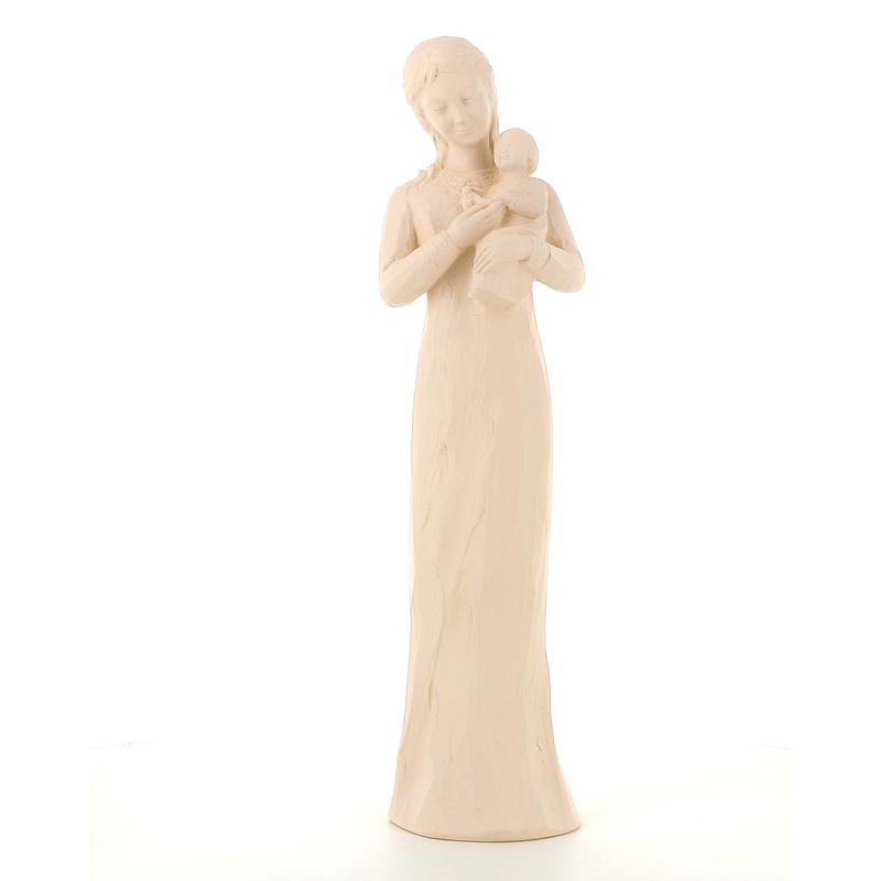 Statue de Notre-Dame de Bonté - ton pierre, 37 cm
