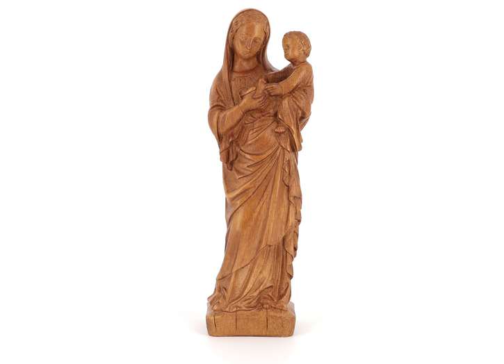 Virgen del pajarito, 21 cm