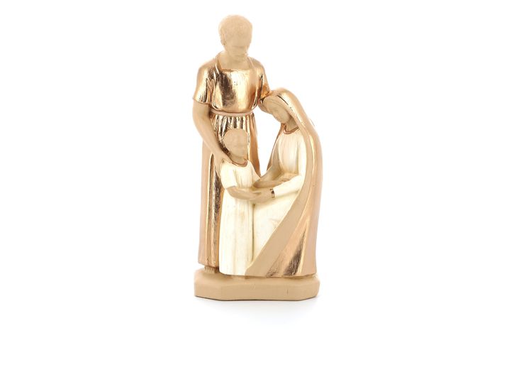 'Holy Family polychrome, 19 cm'