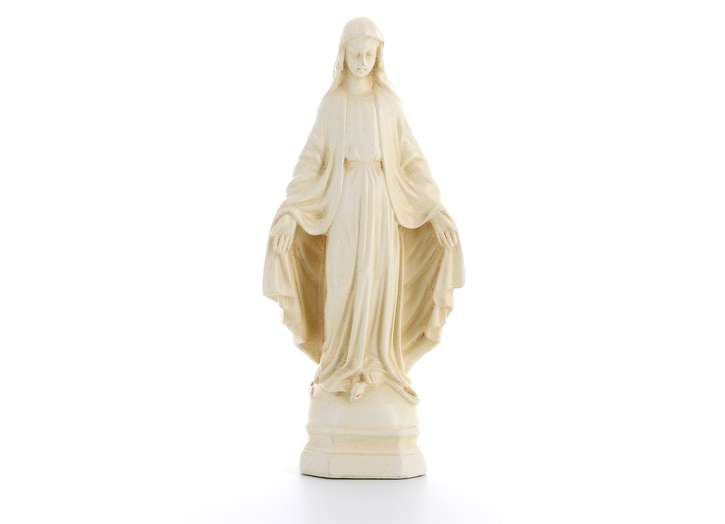 Estatua de la Virgen Milagrosa, 15 cm