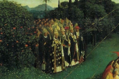 Histoire du retable de l'Agneau Mystique