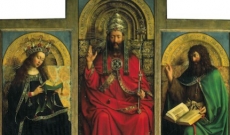 La Mère de Dieu et saint Jean-Baptiste dans le retable de l'Agneau Mystique